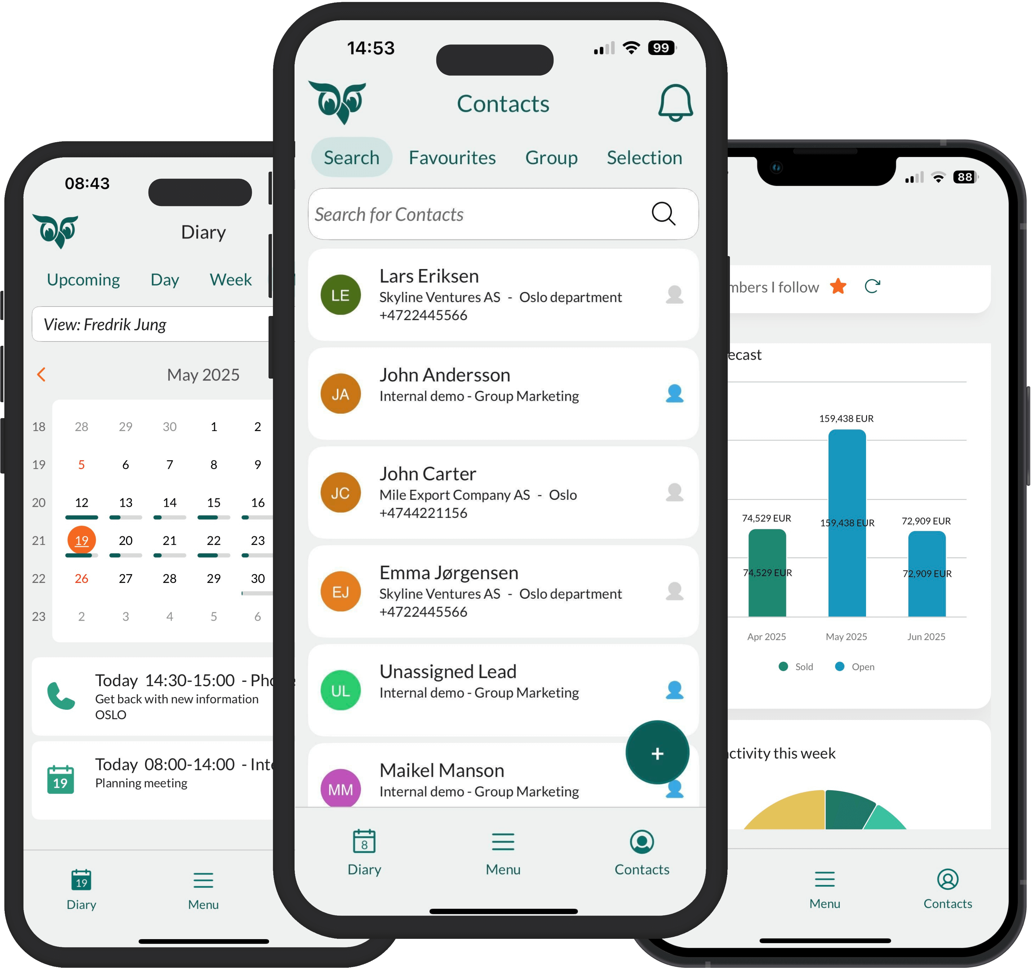 CRM Mobile Application